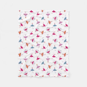 Tanzmädchen Fleecedecke