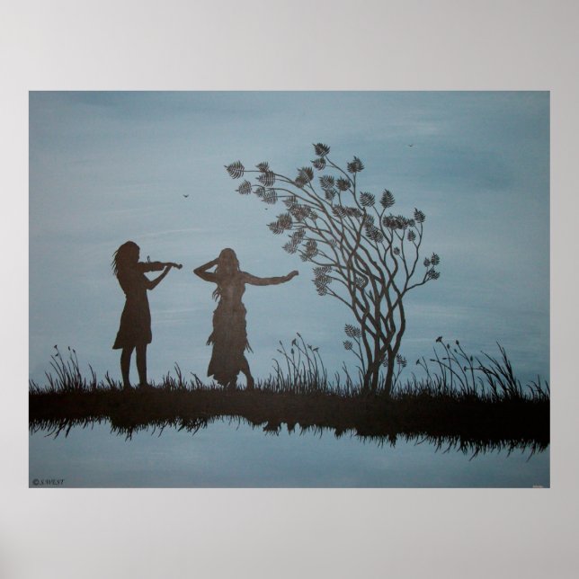 Tanzmädchen Poster (Vorne)