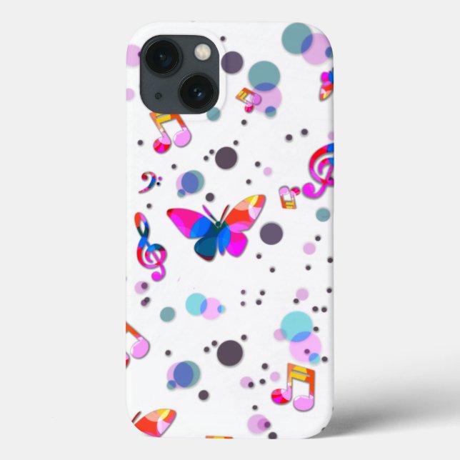Tanzmusik Case-Mate iPhone Hülle (Rückseite)
