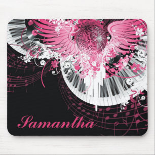 Tanzmusik Diskothek Ball Piano Personalisiertes Mo Mousepad