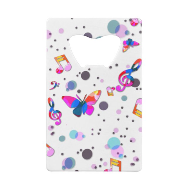 Tanzmusik Geldbeutel Flaschenöffner (Rückseite)