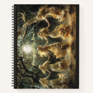 Tanzmusik unter Vollmond Notizbuch