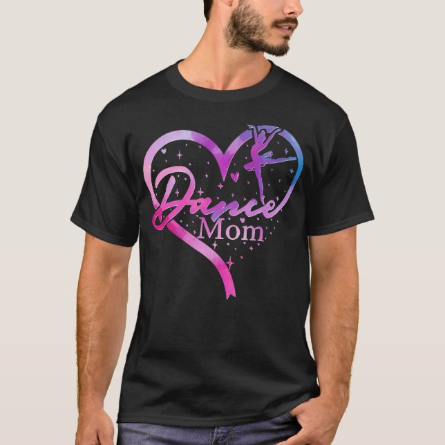 Tanzmutter Mutter Tanzendes Leben Tänzer Mädchen T T-Shirt (Vorderseite)