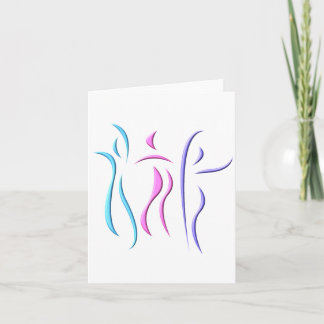 Tanznotecards Karte