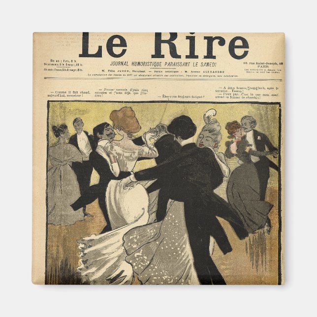 Tanzpaare Magnet (Vorne)