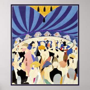 Tanzpaare, Vintage Poster 1921