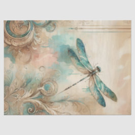 Tanzpapier der Libellen 1 Seidenpapier