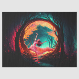 Tanzpapier für Frauen Seidenpapier