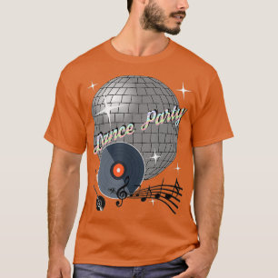 Tanzparty-DJ-Rave-Disco-Mode-Hipster T-Shirt