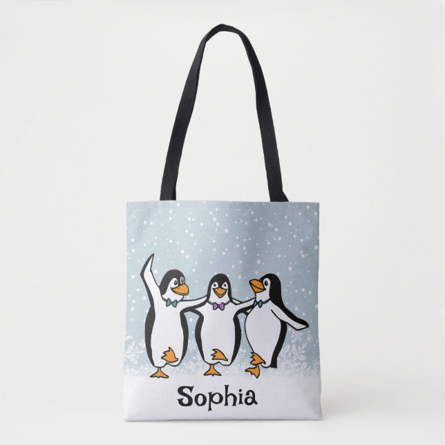 Tanzpinguine Design (Vorderseite)