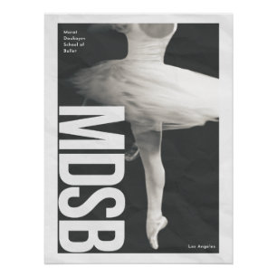 Tanzplakat-Tasche Poster
