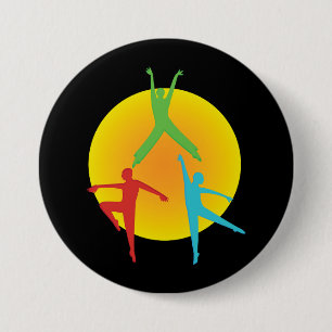 Tanzposen Button