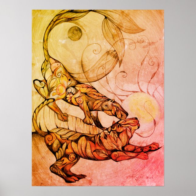 Tanzposter Poster (Vorne)