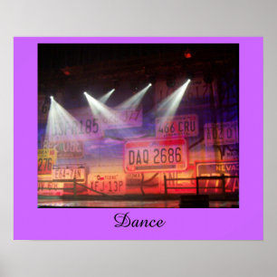 Tanzposter Poster