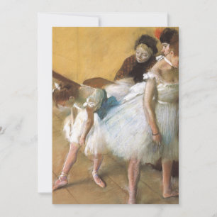 Tanzprüfung durch Edgar Degas, Vintages Ballett