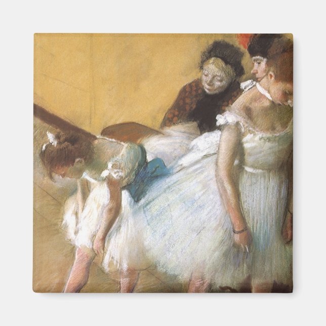 Tanzprüfung durch Edgar Degas, Vintages Ballett Magnet (Vorne)