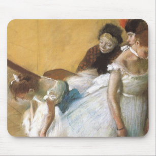 Tanzprüfung durch Edgar Degas, Vintages Ballett Mousepad