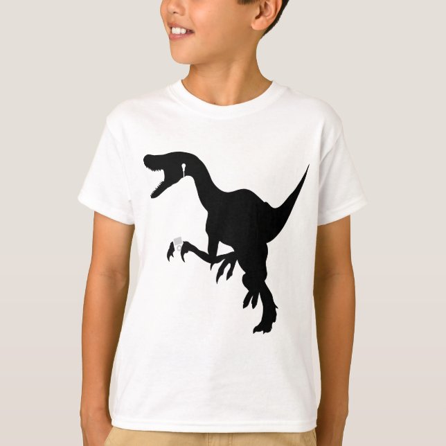 TanzRaptor-Design T-Shirt (Vorderseite)