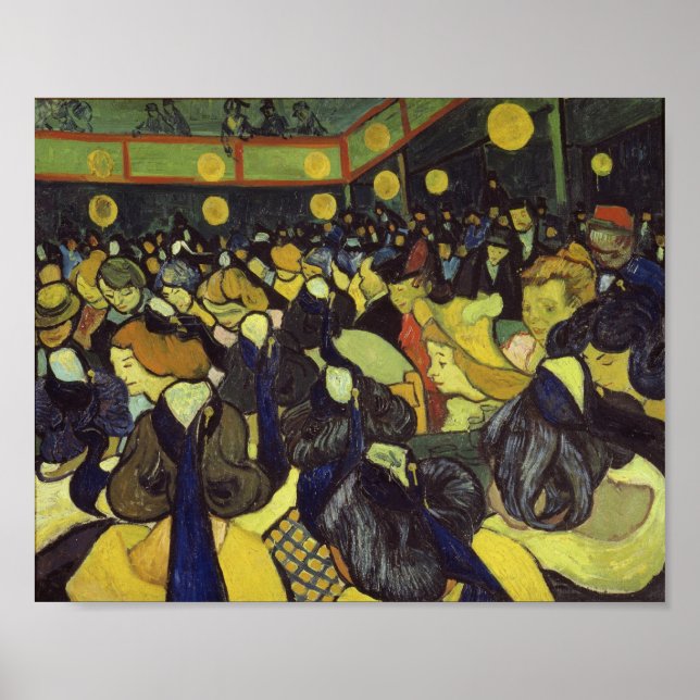Tanzsaal Arles Van Gogh Poster (Vorne)