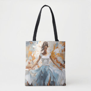 Tanzschönheit Malerei Abstrakt Art Deco