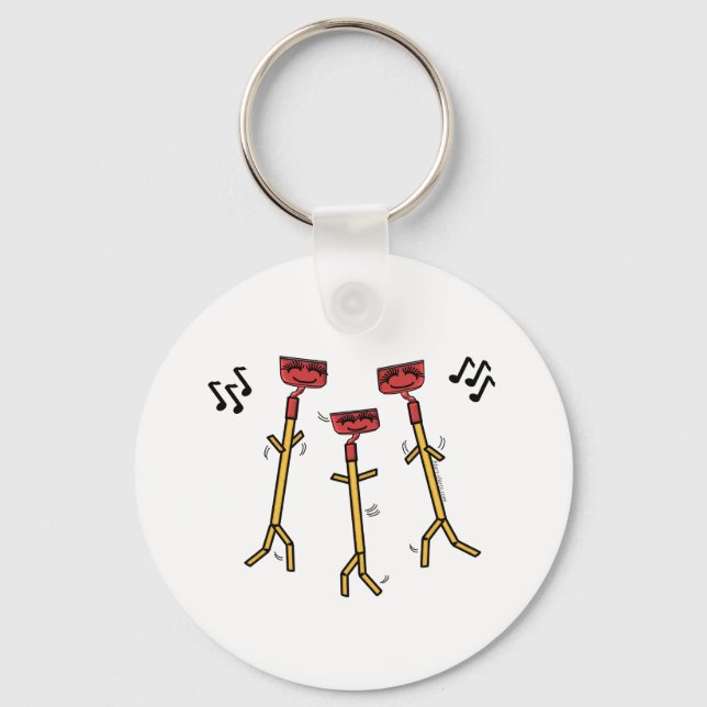 Tanzschuhe Schlüsselanhänger (Vorderseite)