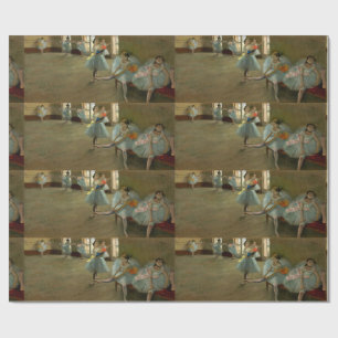 TANZSCHULE/BALLERINA BALLETTE TANKER IN BLAU GESCHENKPAPIER