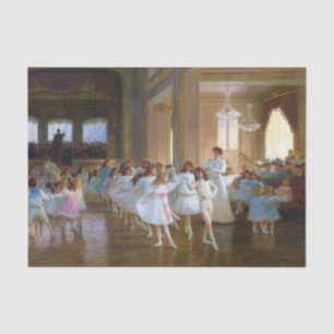 Tanzshow (Ballettklasse für junge Tänzer) Seidenpapier