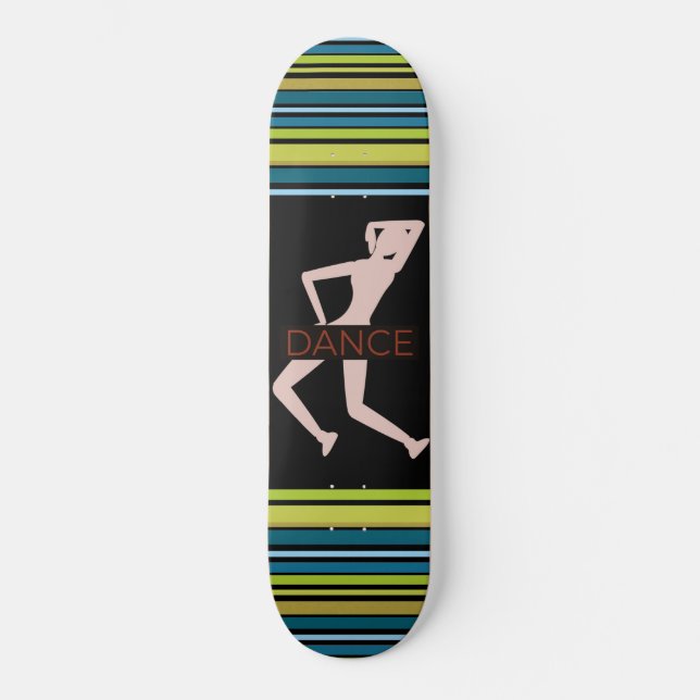 Tanzskateboard Skateboard (Vorderseite)