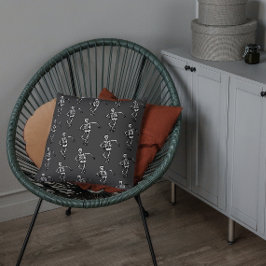 Tanzskeleton Halloween Kissen