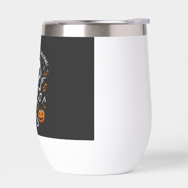 Tanzskeleton Halloween Music Party T - Shirt (Links)