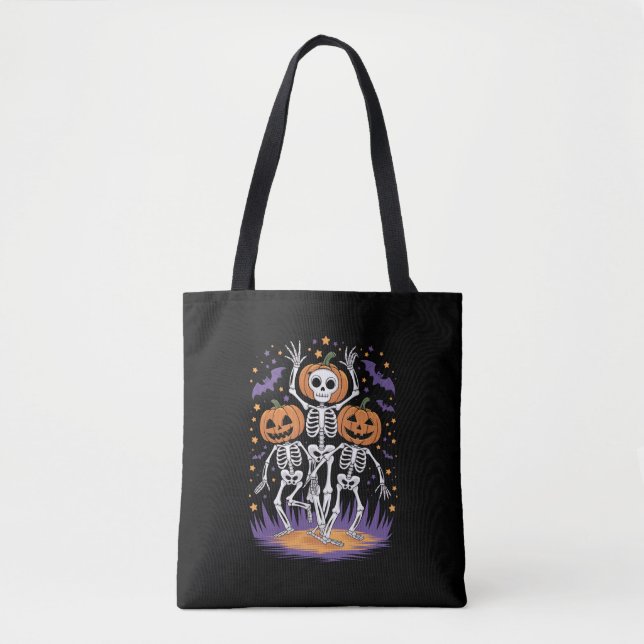 Tanzskeleton Halloween Pumpkin (Vorderseite)