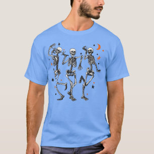 Tanzskeletons MondHalloween Oktober T-Shirt