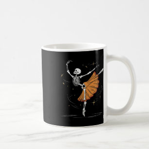 Tanzskelett Byllerina Byllet Dance Halloween Kaffeetasse