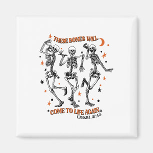 Tanzskelett Trockenknochen Kommen Bibelverse Magnet