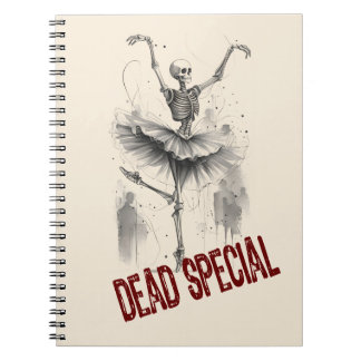 Tanzskelette Dead Special Notebook Notizblock