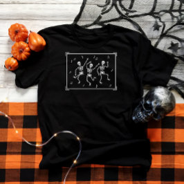 Tanzskelette Halloween-T-Shirt T-Shirt