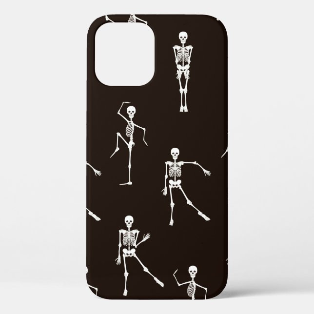 Tanzskelette nahtloses Muster Case-Mate iPhone Hülle (Rückseite)