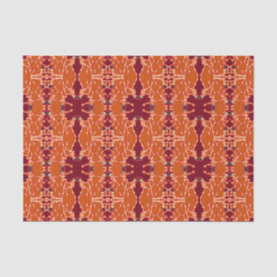 Tanzskelette Orange Tissue Paper Seidenpapier
