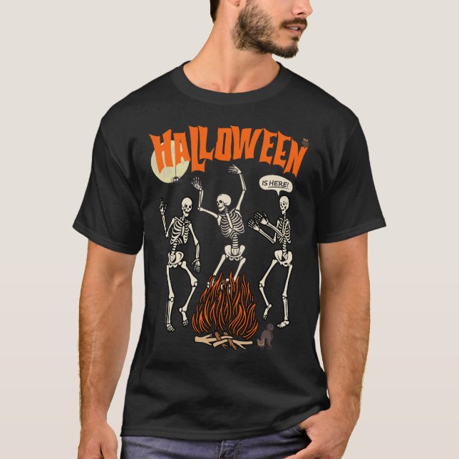 Tanzskelette T-Shirt (Vorderseite)