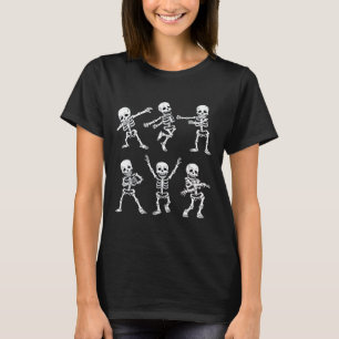 Tanzskelette Tanz Challenge Boys Girl Kinder H T-Shirt