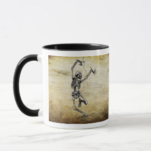 Tanzskelette Tasse