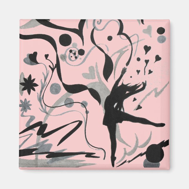 Tanzt verrückt! magnet (Vorne)