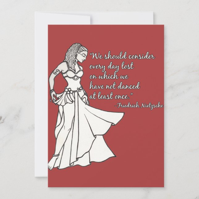 Tanztage Einladung (Vorderseite)