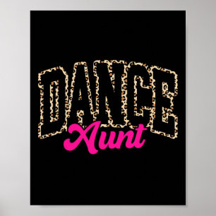 Tanztante Leopard Tanztanze Wilhelm Tell Poster