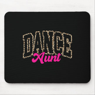 Tanztante Leopard Tanztanzende Tante La Lanchetta Mousepad