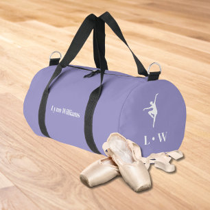 Tanztasche Lila Initialnamen Duffle Bag