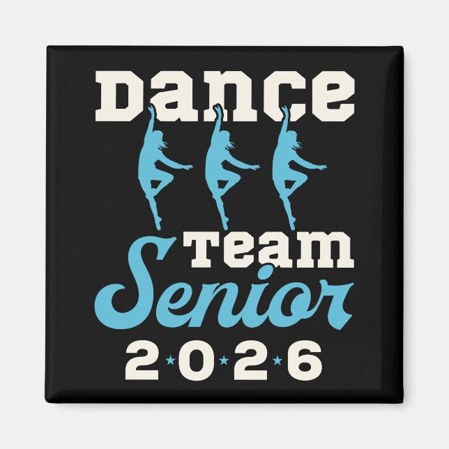 Tanzteam Abiturientenklausur 2026 Magnet (Vorne)
