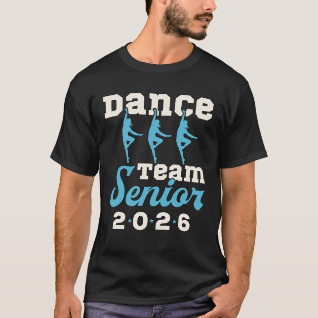 Tanzteam-Abschlussklasse 2026 T-Shirt (Vorderseite)