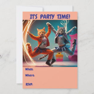 Tanztische Einladung