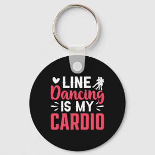Tanztränke ist mein Cardio Schlüsselanhänger